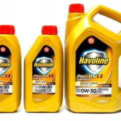 TEXACO HAVOLINE PRO DS P 0W30 6L