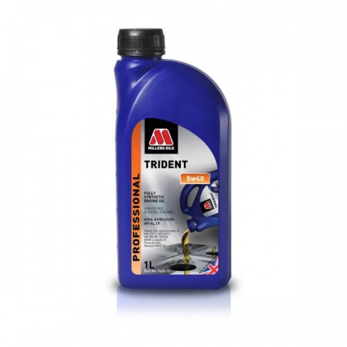 MILLERS OILS TRIDENT 5W40 1L MILLERS OILS TRIDENT 5W40 1L