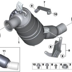 DPF BMW 2,0D E90 ORG OE 18 30 7 808 739
